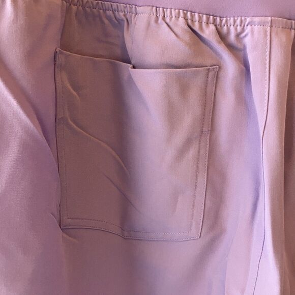 NWT Light Purple Figs Woman’s 3XLT Jogger Scrub Pants Technical Collection - Picture 9 of 16